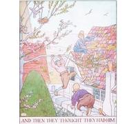 ARTXLXXBN Famous Painting Canvas Artwork Graffiti Print There Was a Man and They Thought They Had Him by Leonard Leslie Brooke Portrait Canvas Image for Home Decor 60x90cm