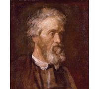 ARTXLXXBN Famous Painting Canvas Artwork Graffiti Print Thomas Carlyle by George Frederic Watts Portrait Canvas Image for Home Decor 60x90cm