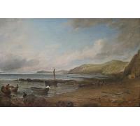 ARTXLXXBN Famous Painting Canvas Artwork Graffiti Print Weymouth Bay by John Constable Portrait Canvas Image for Home Decor 60x90cm