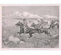 ARTXLXXBN Famous Print Painting Colorful Art Print an Irresistable Temptation Springbok Appear Where Boers Were Expected by John Charlton Canvas Art Decorations for Home Decor 60x90cm