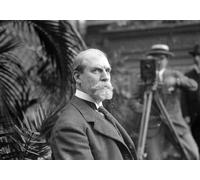 ARTXLXXBN Famous Print Painting Colorful Art Print Charles E on Camera by George Grantham Bain Canvas Art Decorations for Home Decor 60x90cm