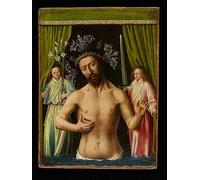 ARTXLXXBN Famous Print Painting Colorful Art Print Christ As the Man of Sorrows by Petrus Christus Canvas Art Decorations for Home Decor 60x90cm