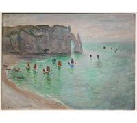 ARTXLXXBN Famous Print Painting Colorful Art Print Fishing Boats Leaving The Port by Claude Monet Canvas Art Decorations for Home Decor 60x90cm