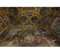 ARTXLXXBN Famous Print Painting Colorful Art Print Fresco Detail From the Chamber of Amor and Psyche by Giulio Romano Canvas Art Decorations for Home Decor 60x90cm