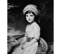 ARTXLXXBN Famous Print Painting Colorful Art Print Miss dale by George Romney Canvas Art Decorations for Home Decor 60x90cm