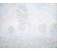ARTXLXXBN Famous Print Painting Colorful Art Print Morning Haze by Claude Monet Canvas Art Decorations for Home Decor 60x90cm
