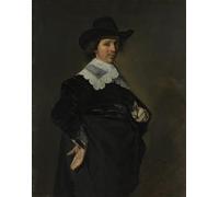 ARTXLXXBN Famous Print Painting Colorful Art Print Paulus Verschuur by Frans Hals Canvas Art Decorations for Home Decor 60x90cm