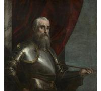ARTXLXXBN Famous Print Painting Colorful Art Print Portrait of Agostino Barbarigo by Paolo Veronese Canvas Art Decorations for Home Decor 60x90cm