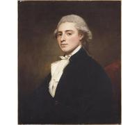 ARTXLXXBN Famous Print Painting Colorful Art Print Portrait of Dashwood Half Length by George Romney Canvas Art Decorations for Home Decor 60x90cm