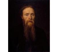 ARTXLXXBN Famous Print Painting Colorful Art Print Portrait of Sir Edward Burne-jones by George Frederick Watts Canvas Art Decorations for Home Decor 60x90cm