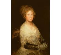 ARTXLXXBN Famous Print Painting Colorful Art Print Portrait Thought to Be a Bayeu Wife of Goya by Francisco De Goya Canvas Art Decorations for Home Decor 60x90cm