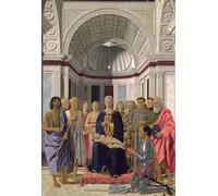 ARTXLXXBN Famous Print Painting Colorful Art Print the Brera Altarpiece by Piero Della Francesca Canvas Art Decorations for Home Decor 60x90cm