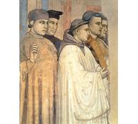 ARTXLXXBN Famous Print Painting Colorful Art Print the Death of St Detail of the Standing Mourners on the Left Hand Side by Giotto Di Bondone Canvas Art Decorations for Home Decor 60x90cm