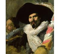 ARTXLXXBN Famous Print Painting Colorful Art Print the Guardsman by John Singer Sargent Canvas Art Decorations for Home Decor 60x90cm