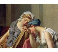 ARTXLXXBN Famous Print Painting Colorful Art Print the Oath of Horatii by Jacques Louis David Canvas Art Decorations for Home Decor 60x90cm