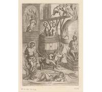 ARTXLXXBN Famous Print Painting Colorful Art Print Torture by Antonio Tempesta Canvas Art Decorations for Home Decor 60x90cm