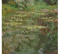 ARTXLXXBN Famous Print Painting Colorful Art Print Waterlilies or the Water Lily Pond by Claude Monet Canvas Art Decorations for Home Decor 60x90cm