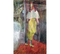 ARTXLXXBN Famous Print Painting Colorful Art Print Woman Entering a Box At the Theatre by Henri De Toulouse Lautrec Canvas Art Decorations for Home Decor 60x90cm