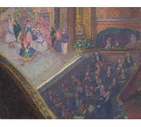 ARTXLXXBN Famous Prints Artwork Pictures Poster Painting Art Ballet Scene From on the Sands by Spencer Frederick Artwork Landscape Pictures for Home Decor 60x90cm