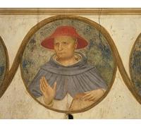 ARTXLXXBN Famous Prints Artwork Pictures Poster Painting Art Beato Ugolino Da Orvieto Theologian and Philosopher by Fra Angelico Artwork Landscape Pictures for Home Decor 60x90cm