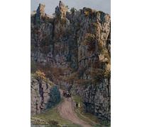 ARTXLXXBN Famous Prints Artwork Pictures Poster Painting Art Castle Rock Cheddar Gorge by Alfred Robert Quinton Artwork Landscape Pictures for Home Decor 60x90cm