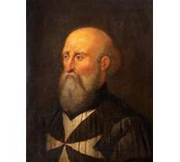 ARTXLXXBN Famous Prints Artwork Pictures Poster Painting Art Grand Master Godefroy Le Rat by Maltese School Artwork Landscape Pictures for Home Decor 60x90cm