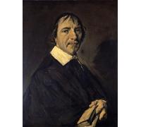 ARTXLXXBN Famous Prints Artwork Pictures Poster Painting Art Herman Langelius by Frans Hals Artwork Landscape Pictures for Home Decor 60x90cm