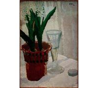 ARTXLXXBN Famous Prints Artwork Pictures Poster Painting Art Hyazinthen by Max Beckmann Artwork Landscape Pictures for Home Decor 60x90cm