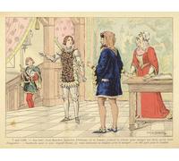 ARTXLXXBN Famous Prints Artwork Pictures Poster Painting Art Joan of Arc by Paul De Semant Artwork Landscape Pictures for Home Decor 60x90cm