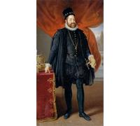 ARTXLXXBN Famous Prints Artwork Pictures Poster Painting Art Kaiser Rudolf Ii by Johann Peter Krafft Artwork Landscape Pictures for Home Decor 60x90cm