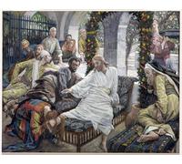 ARTXLXXBN Famous Prints Artwork Pictures Poster Painting Art Mary Magdalenes Box of Very Precious Ointment by Jacques Artwork Landscape Pictures for Home Decor 60x90cm