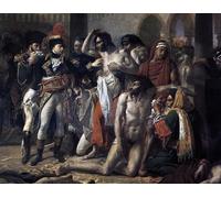ARTXLXXBN Famous Prints Artwork Pictures Poster Painting Art Napoleon Bonaparte Visiting the Plague Stricken of Jaffa Th March by Antoine Jean Gros Artwork Landscape Pictures for Home Decor 60x90cm
