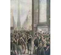 ARTXLXXBN Famous Prints Artwork Pictures Poster Painting Art October the March Onby Tancredi Scarpelli Artwork Landscape Pictures for Home Decor 60x90cm