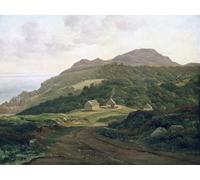 ARTXLXXBN Famous Prints Artwork Pictures Poster Painting Art on the Swedish by Christian Ernst Bernhard Morgenstern Artwork Landscape Pictures for Home Decor 60x90cm
