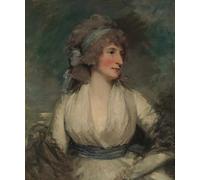 ARTXLXXBN Famous Prints Artwork Pictures Poster Painting Art Portrait of a Woman Reverse Now Covered by Hoppner Artwork Landscape Pictures for Home Decor 60x90cm