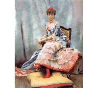 ARTXLXXBN Famous Prints Artwork Pictures Poster Painting Art Portrait of Laure Hayman Julius LeBlanc Stewart Artwork Landscape Pictures for Home Decor 60x90cm