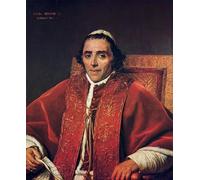 ARTXLXXBN Famous Prints Artwork Pictures Poster Painting Art Portrait of Pius Vii by Jacques Louis David Artwork Landscape Pictures for Home Decor 60x90cm