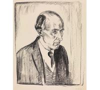 ARTXLXXBN Famous Prints Artwork Pictures Poster Painting Art Portrait of the Composer Frederick Delius by Edvard Munch Artwork Landscape Pictures for Home Decor 60x90cm