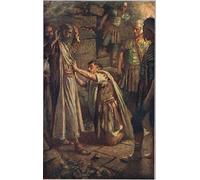 ARTXLXXBN Famous Prints Artwork Pictures Poster Painting Art Sir What Must I Do by Harold Copping Artwork Landscape Pictures for Home Decor 60x90cm