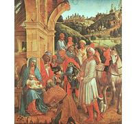ARTXLXXBN Famous Prints Artwork Pictures Poster Painting Art The Adoration Vincenzo Foppa Artwork Landscape Pictures for Home Decor 60x90cm
