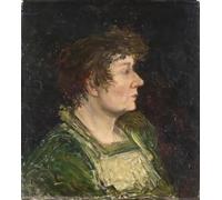 ARTXLXXBN Famous Prints Artwork Pictures Poster Painting Art the Artist's Wife by Karl Nordstrom Artwork Landscape Pictures for Home Decor 60x90cm