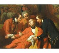 ARTXLXXBN Famous Prints Artwork Pictures Poster Painting Art the Death of General by Benjamin West Artwork Landscape Pictures for Home Decor 60x90cm