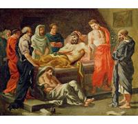 ARTXLXXBN Famous Prints Artwork Pictures Poster Painting Art the Death of Marcus Aurelius by Ferdinandeugene Delacroix Artwork Landscape Pictures for Home Decor 60x90cm