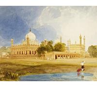 ARTXLXXBN Famous Prints Artwork Pictures Poster Painting Art the of the Hyder Ali Khan Rajah of Mysore by Sell Cotman Artwork Landscape Pictures for Home Decor 60x90cm