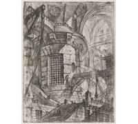ARTXLXXBN Famous Prints Artwork Pictures Poster Painting Art the Round Tower by Battista Piranesi Artwork Landscape Pictures for Home Decor 60x90cm