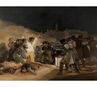 ARTXLXXBN Famous Prints Artwork Pictures Poster Painting Art the third of may by Francisco De Goya Artwork Landscape Pictures for Home Decor 60x90cm