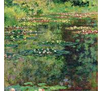 ARTXLXXBN Famous Prints Artwork Pictures Poster Painting Art the Waterlily Pond by Claude Monet Artwork Landscape Pictures for Home Decor 60x90cm