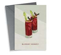 Arty Christmas Card - Bloody Mary - Cocktail