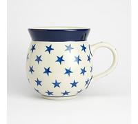 Arty Farty Polish Pottery 330ml Gents Mug - Morning Star