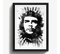 Arty Pie Framed Print Black A2 (24.5x18 Inch) Che Guevara V3, Wood, Multi-Colour, 60 x 42 x 2 cm